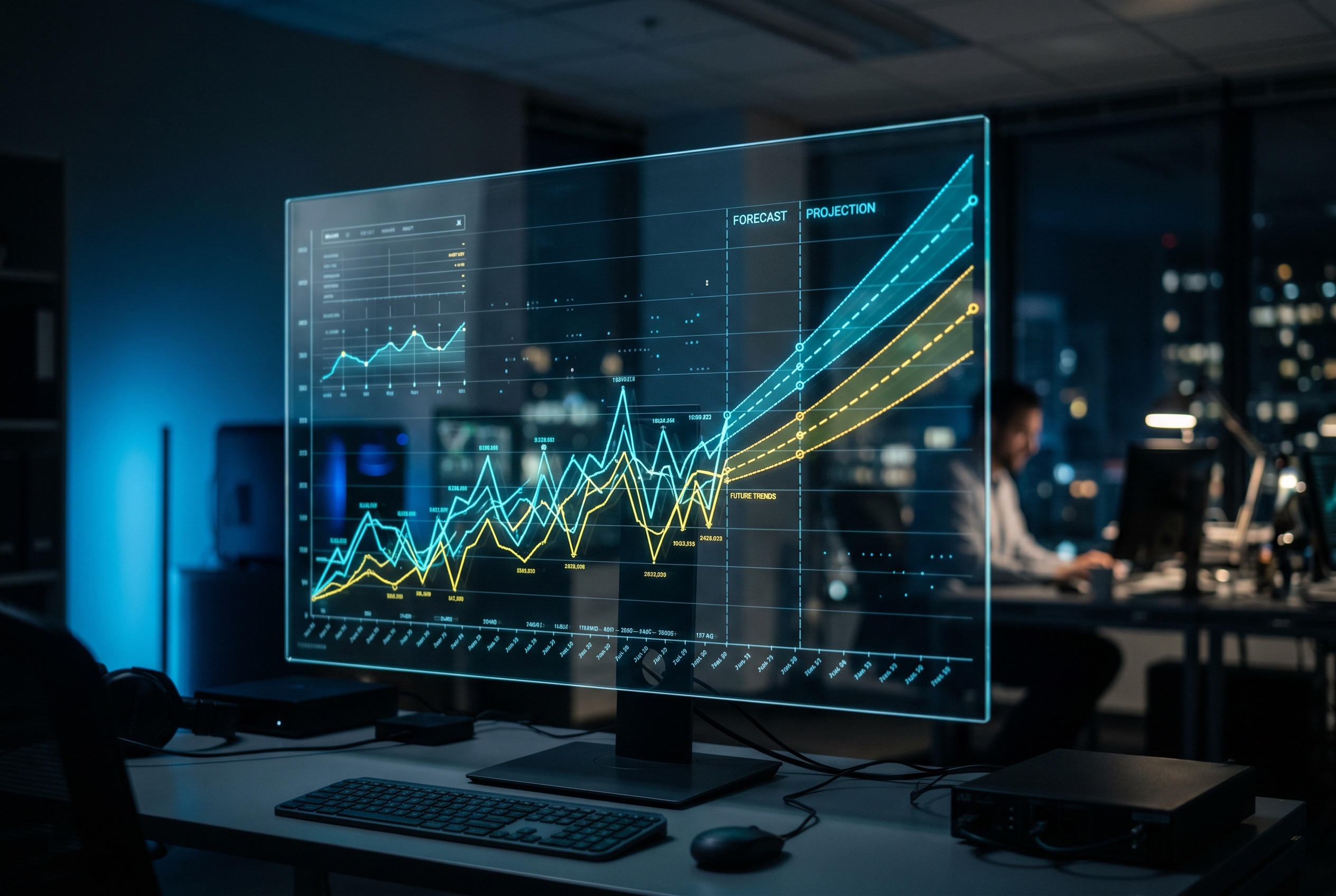 Spend forecast model preview